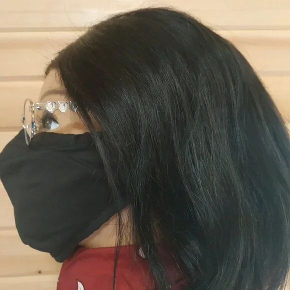 Oval Rhinestone Glasses - Picture 7 of 9